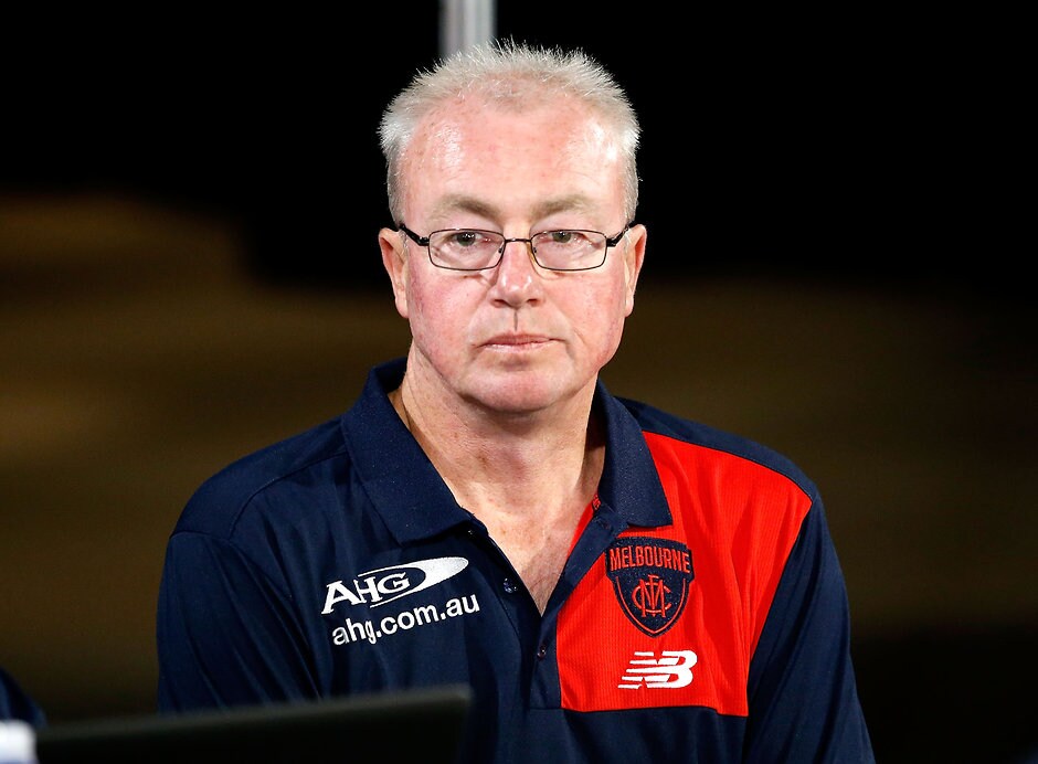 AFL 2016 Media - NAB AFL Draft SYDNEY, AUSTRALIA - NOVEMBER 25: Melbourne Demons Recruitment staff are seen during the 2016 NAB AFL Draft at the Hordern Pavilion on November 25, 2016 in Sydney, Australia. (Photo by Michael Willson/Pool Photo/AFL Media) (Editors Note: This image is free for editorial use only)